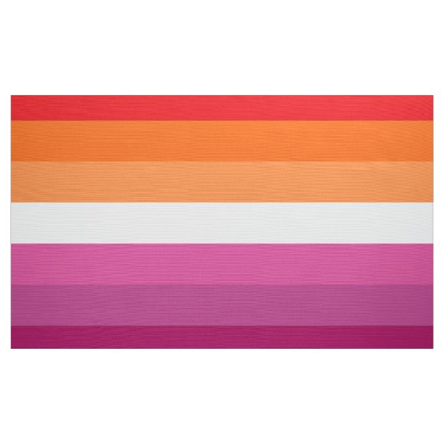 Lesbian Pride Flag Fabric (Yard)