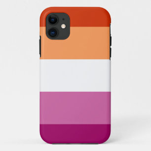 Lesbian Pride Flag LGBTQ iPhone 11 Case