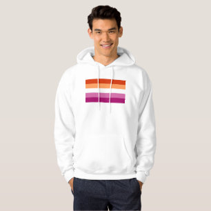 Lesbian Pride Flag LGBTQ Hoodie