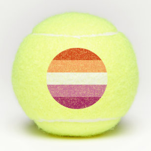 Lesbian Pride Flag LGBTQ Tennis Balls