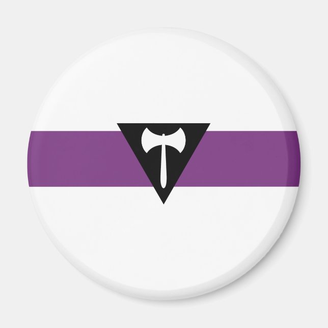 Lesbian Pride Flag Magnet (Front)
