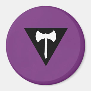 Lesbian Pride Flag Magnet