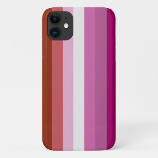 Lesbian Pride Flag (Origin) iPhone 11 Case