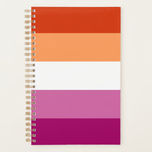 Lesbian Pride Flag Planner