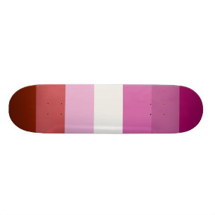 Lesbian Pride Flag Skateboard