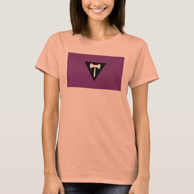 Lesbian Pride Flag T-Shirt (Front)