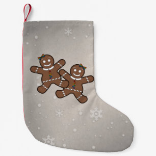Lesbian Pride Gingerbread Women Small Christmas Stocking