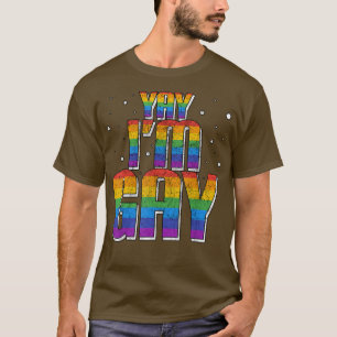 Lesbian Pride Lgbt Yay Im Gay Biseual Women 3550 T-Shirt