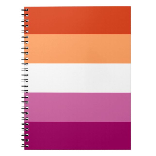 Lesbian Pride Notebook (Front)