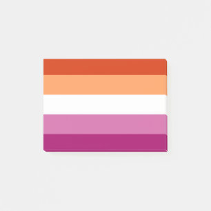 Lesbian Pride Post-it Notes