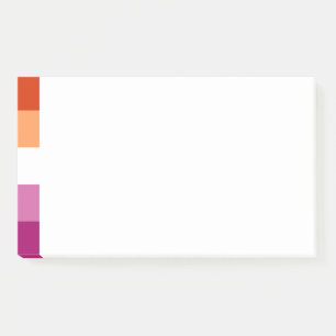 Lesbian Pride Post-it Notes