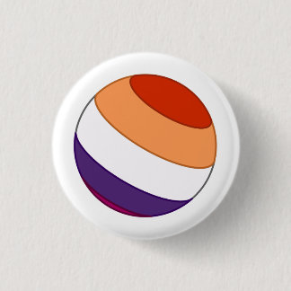 Lesbian Pride Sphere 3 Cm Round Badge