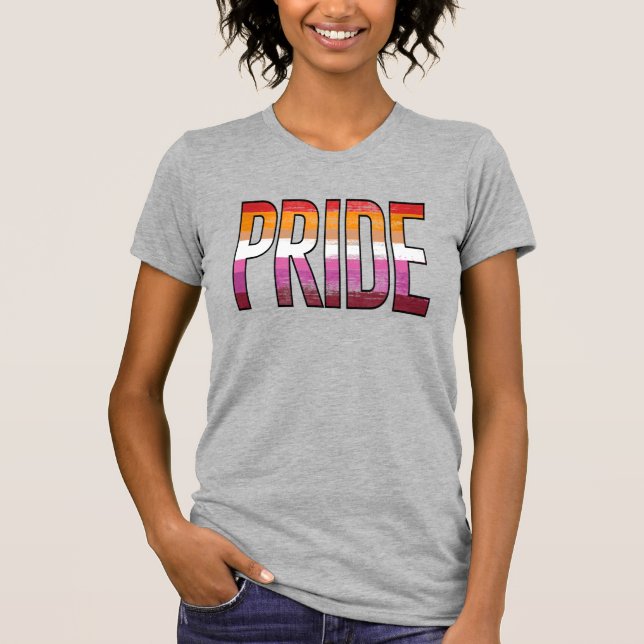 LESBIAN PRIDE T-Shirt (Front)