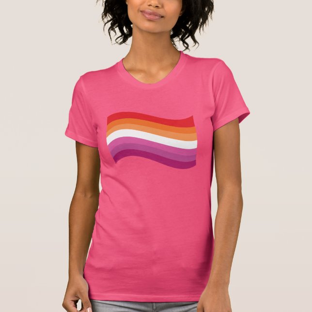Lesbian Pride T-Shirt (Front)