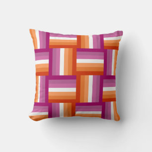 Lesbian Pride Throw Pillow