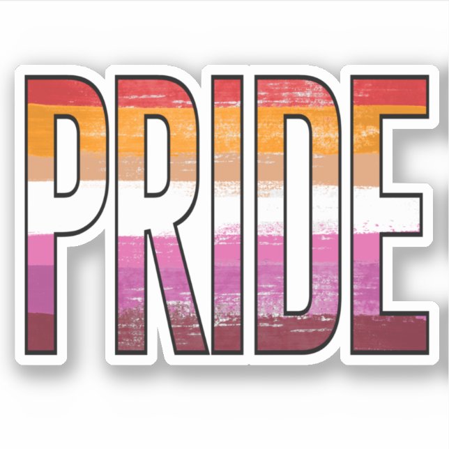 Lesbian Pride Word (Front)