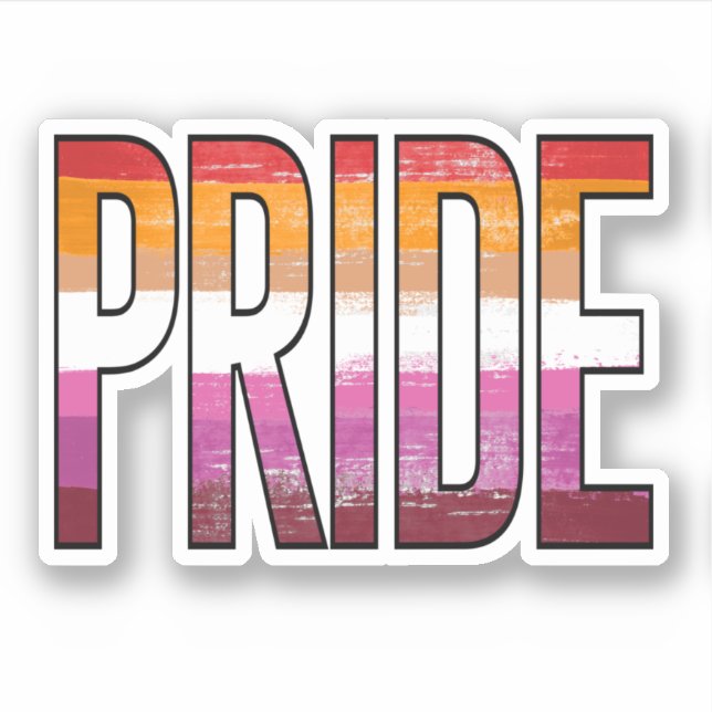 Lesbian Pride Word (Front)