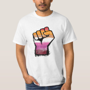 Lesbian Protest Fist T-Shirt