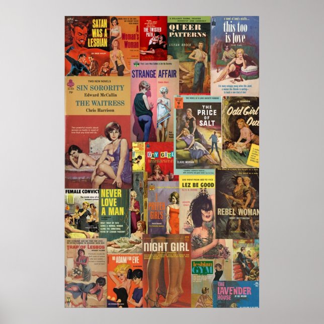 Lesbian Pulp Fiction  Poster (Front)