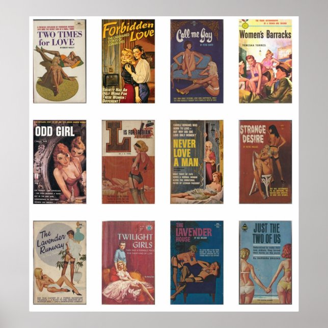 Lesbian Pulp Poster (Front)