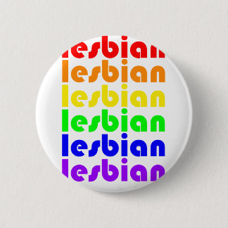 Lesbian Rainbow 6 Cm Round Badge