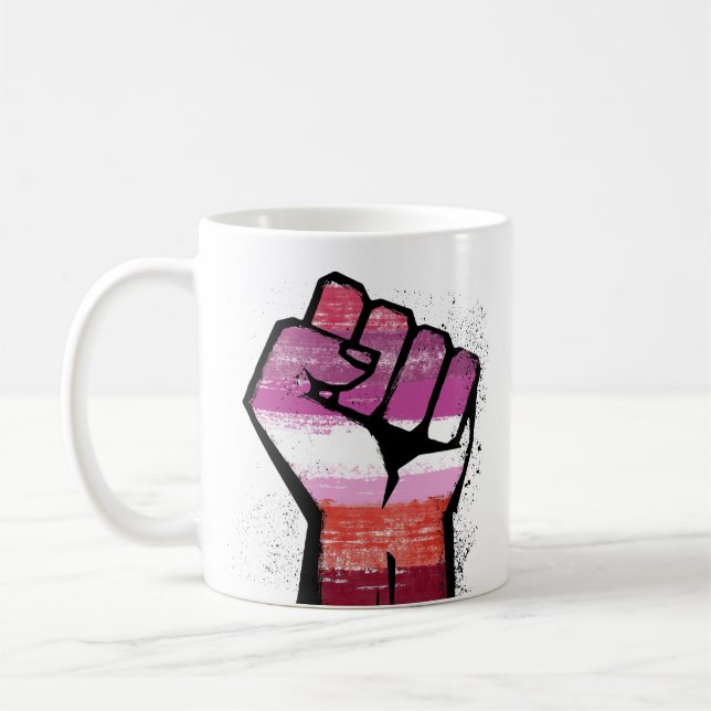 Lesbian Resistance Coffee Mug (Left)