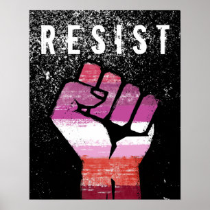 Lesbian Resistance Poster