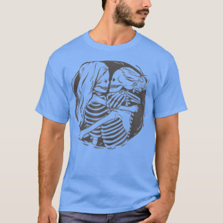Lesbian Skeleton Love T-Shirt
