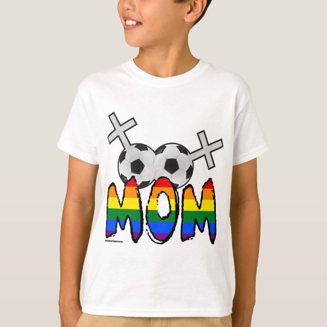 Lesbian Soccer Mum T-Shirt (Front)