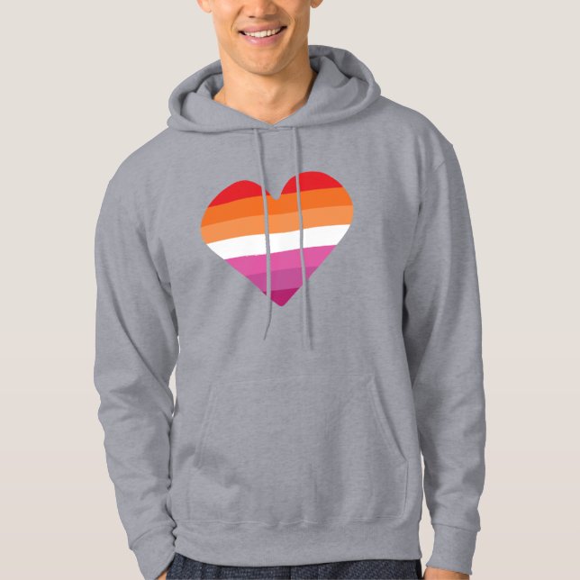 Lesbian Sunset Sunset Hoodie (Front)