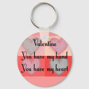 Lesbian Valentine Gifts "You Have My Heart" Key Ring