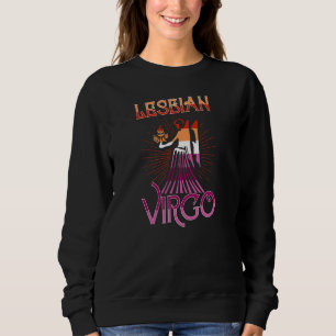 Lesbian Virgo Zodiac Sign Birthday Horoscope Const Sweatshirt