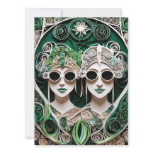 Lesbian Wedding Invitation