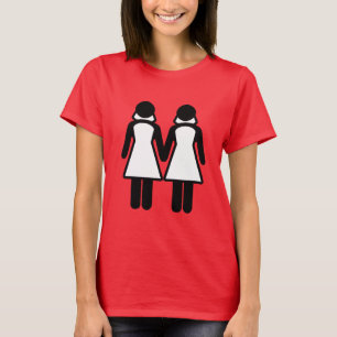 LESBIAN WEDDING TOPPER WOMEN -.png T-Shirt