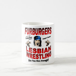 Lesbian Wrestling Mug