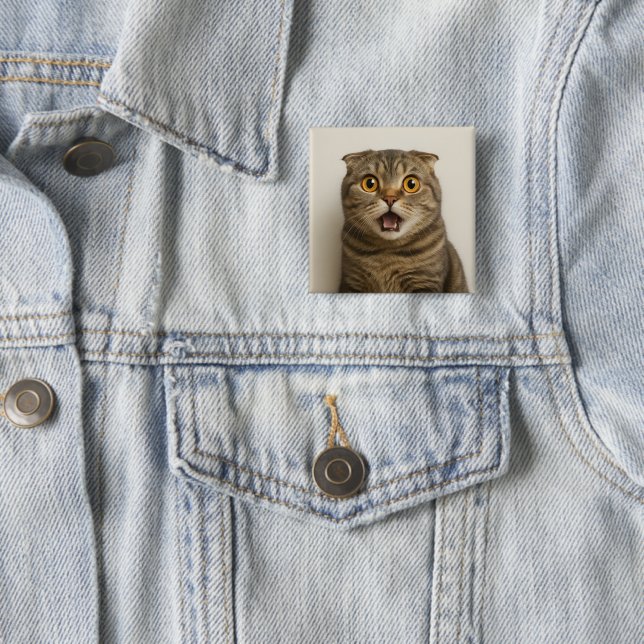 Lesbians Eat What Funny 15 Cm Square Badge (In Situ)