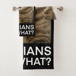 Lesbians Eat What Funny Bath Towel Set