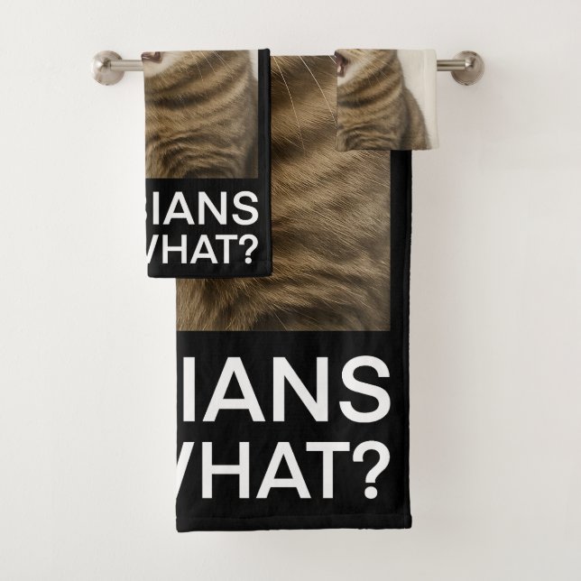 Lesbians Eat What Funny Bath Towel Set (Insitu)