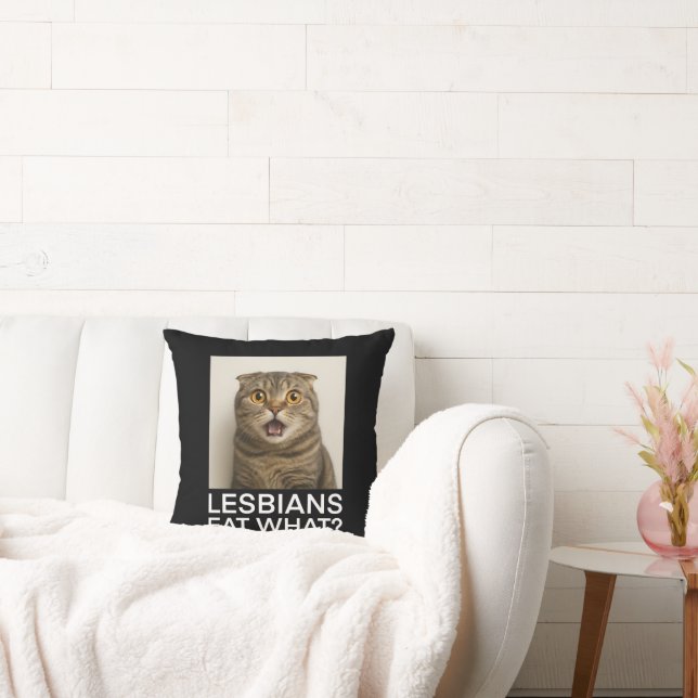 Lesbians Eat What Funny Cushion (Couch)
