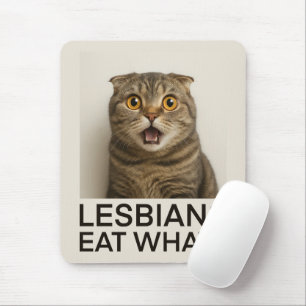 Lesbians Eat What Funny Mouse Mat