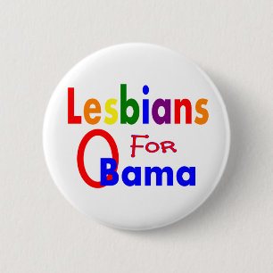 lesbians for obama button