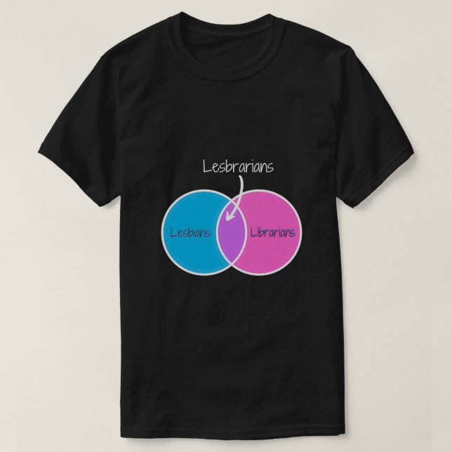 Lesbrarian T-Shirt (Design Front)