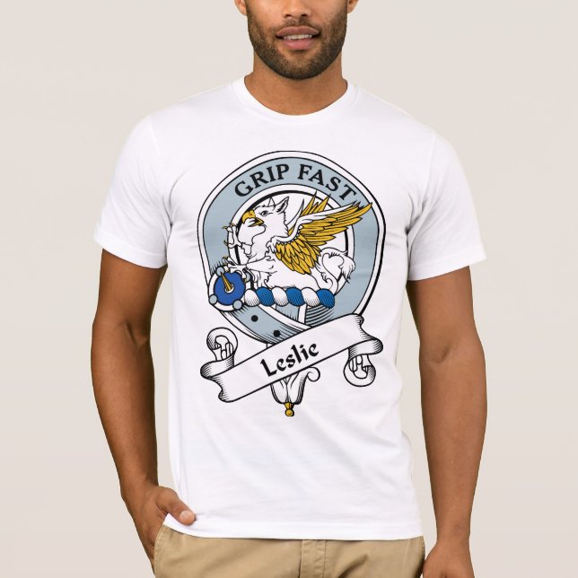 Leslie Clan Badge T-Shirt (Front)