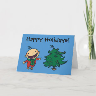 Leslie Patricelli's Baby Chooses a Christmas Tree Holiday Card