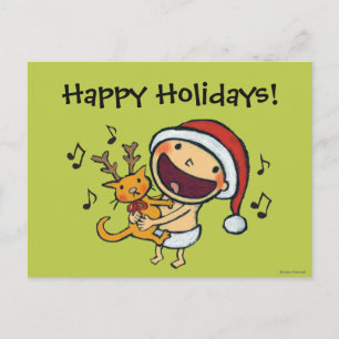 Leslie Patricelli's Fa La La Baby Holiday Postcard