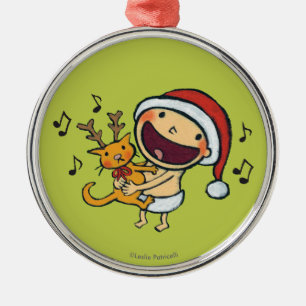 Leslie Patricelli's Fa La La Baby Metal Tree Decoration