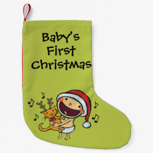 Leslie Patricelli's Fa La La Baby Small Christmas Stocking