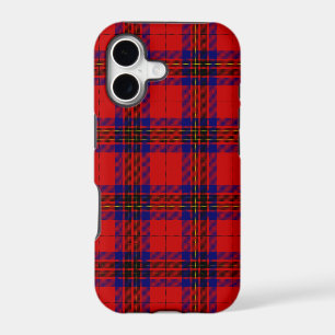 Leslie tartan red blue purple plaid