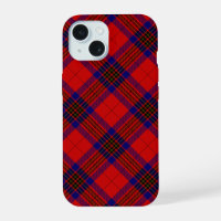Leslie tartan red blue purple plaid