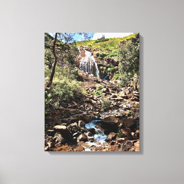 Lesmurdie Falls Canvas Print (Front)